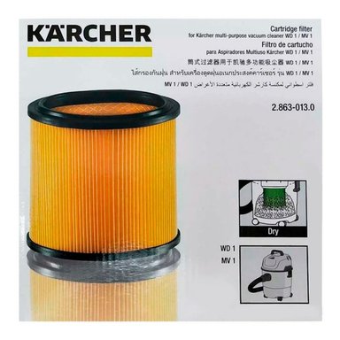 FILTRO DE CARTUCHOS KARCHER WD 1/WD 1 CLASSIC - 3
