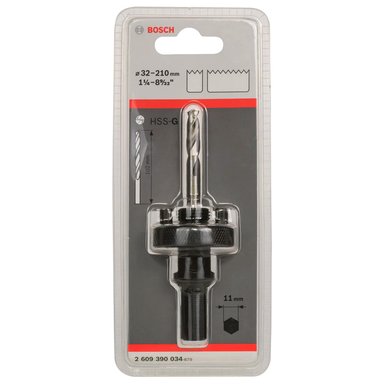 MANDRIL BOSCH PARA SIERRAS COPA 1-1/4' A 8 9/32' + BROCA - 1