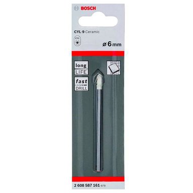 BROCA EXPERT BOSCH PARA CERAMICA CYL-9 6MM - 1