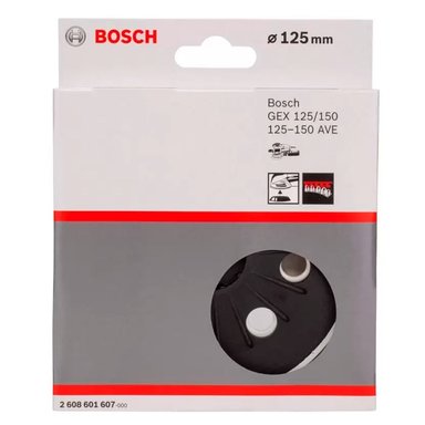PLATO VELCRO BOSCH 125MM PARA LIJADORA GEX 125-150 AVE - 1