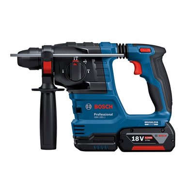 SET DE HERRAMIENTAS BOSCH ROTOMARTILLO INALAMBRICO SDS PLUS 18V GBH 185-LI + KIT - 3