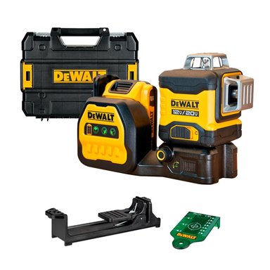 NIVEL LÁSER DEWALT DCLE34030GB 3X360 LINE BARE TOOL