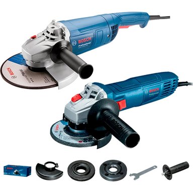 COMBO AMOLADORA BOSCH GWS 2200-230 + GWS 700