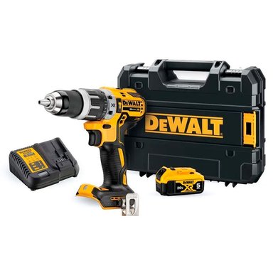 TALADRO PERCUTOR DCD796P1 20V XR 70 NM DEWALT + BATERÍA 5 AH