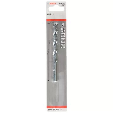 BOSCH BROCA MURO CONCRETO CYL-1 10.0 X 120 - 1