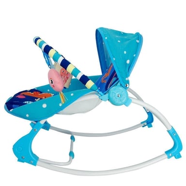 SILLA NIDO INFANTI SEA WORLD MULTICOLOR VIBRADORA - 1