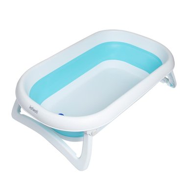 BAÑERA INFANTI PLEGABLE FLEXI AZUL - 2