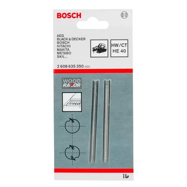 CUCHILLA BOSCH PARA CEPILLO GHO 20-82 UNIVERSAL WOODRAZOR - 1
