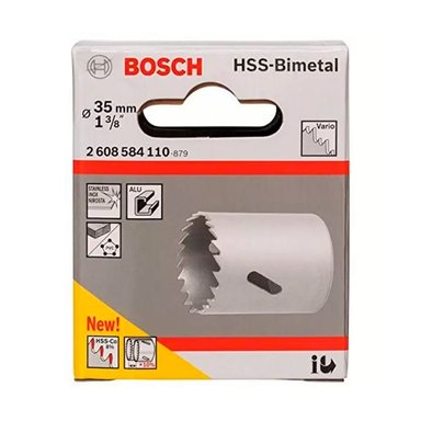 SIERRA BOSCH COPA COBALTADA BIMETAL 35MM 1.3/8'