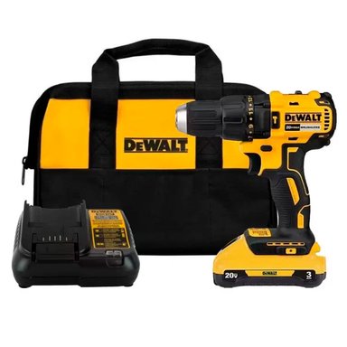 TALADRO PERCUTOR DEWALT DCD7781L1 20V BAT 20V 3 AH + MALETA