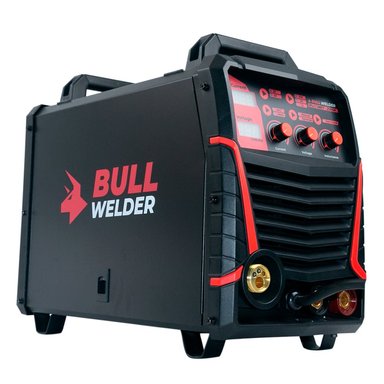 SOLDADORA INVERTER 3 EN 1 MIG-MMA-TIG LIFT 220A BULL WELDER