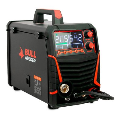 SOLDADORA INVERTER MIG-MMA TIG LIFT- 200 AMP BULL WELDER