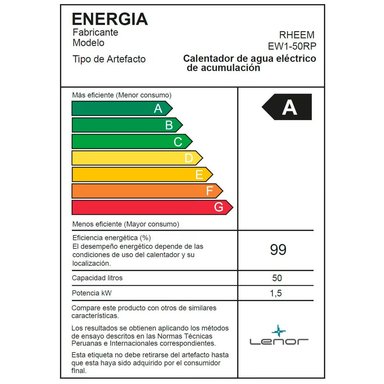 TERMA RHEEM ELÉCTRICA AI SMART 50L - 6