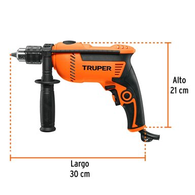 TALADRO TRUPER PERCUTOR PROFESIONAL 1/2' 700W A8-2 - 3