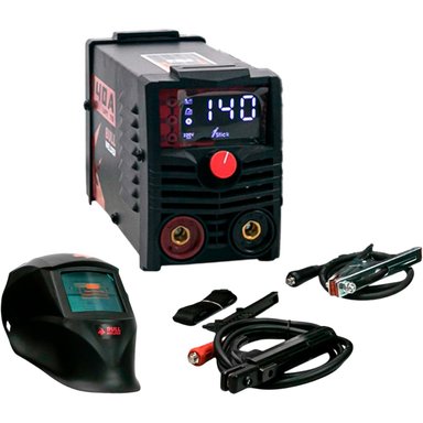 SOLDADORA INVERTER BULL WELDER ARCO 140A + MASCARA