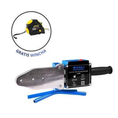 SOLADOR TERMOFUSIBLE 2000W KP060 + WINCHA 7.5MX25M KM708