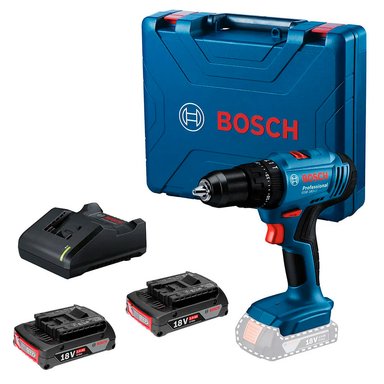 TALADRO PERCUTOR GSB 183 LI 18V + 2 BATERÍA Y CARGADOR BOSCH