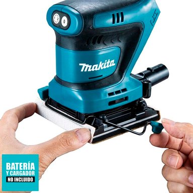 LIJADORA ORBITAL MAKITA 18V 1/4 114X140MM DBO481Z (BARETOOL) - 3