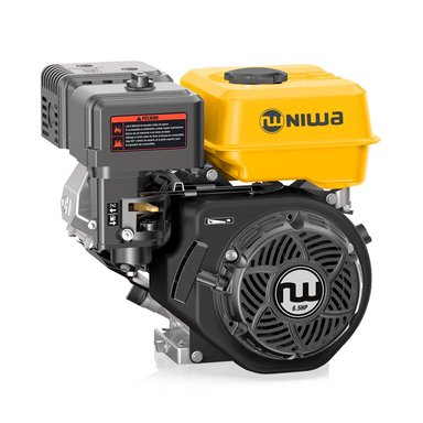 MOTOR HORIZONTAL A GASOLINA MNW-65 6.5HP 4.8KW NIWA
