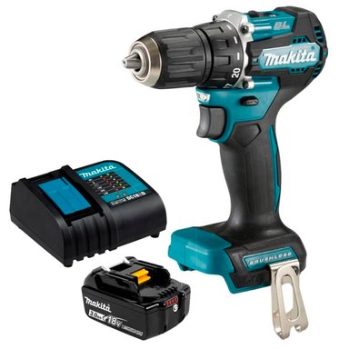 TALADRO PERCUTOR MAKITA 1/2' DHP487SF 18V BRUSHLESS + BATERIA