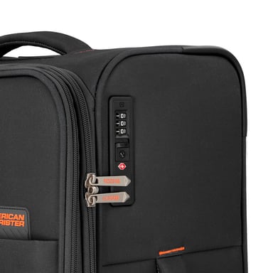 MALETA SUN BREAK SP TSA EXP MEDIANA NEGRA BLANDA AT - 6