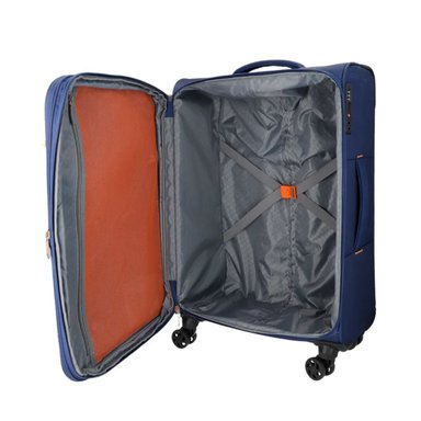 MALETA SUN BREAK SP TSA EXP GRANDE AZUL BLANDA AT - 6