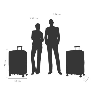 MALETA 73H SP 55/20 CABINA NEGRA BLANDA SAMSONITE - 7