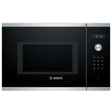 HORNO MICROONDAS EMPOTRABLE BOSCH BEL554MS0V 25L