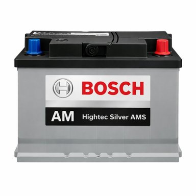 BATERÍA BOSCH AMS 60AH CCA640 ARRANQUE SEGURO Y VIDA ÚTIL