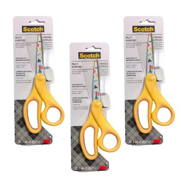 PACK X3 TIJERA SCOTCH MULTIUSO DISEÑOS