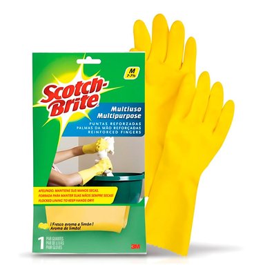 GUANTES SCOTCH BRITE LAVANDERIA TALLA M