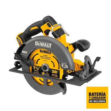 SIERRA CIRCULAR DEWALT DCS578 7-1/4' 60V FLEXVOLT XR SIN BAT
