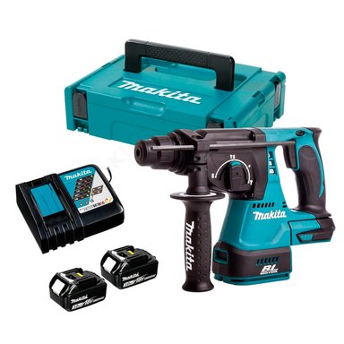 ROTOMARTILLO MAKITA DHR242 18V SDS PLUS 2J BRUSHLESS + MAKPACK