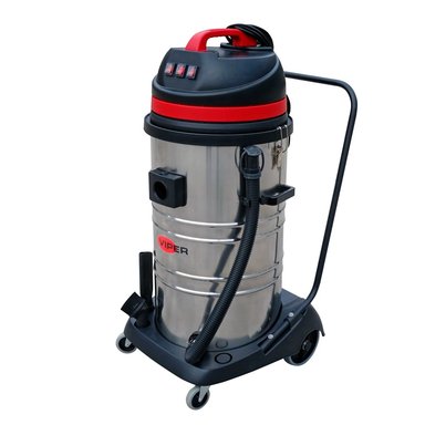ASPIRADORA INDUSTRIAL VIPER LSU395 95L SÓLIDOS Y LÍQUIDOS 3000W