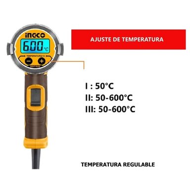 ROTOMARTILLO SDS PLUS INGCO RH150068 1500W 5.5J + MALETÍN - 4