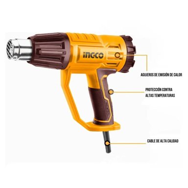 ROTOMARTILLO SDS PLUS INGCO RH150068 1500W 5.5J + MALETÍN - 5