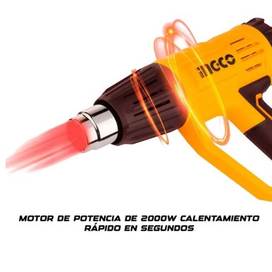 ROTOMARTILLO SDS PLUS INGCO RH150068 1500W 5.5J + MALETÍN - 6