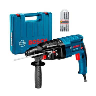 ROTOMARTILLO BOSCH GBH 2-24 D 820W SDS PLUS 2.7J + BROCAS - 1