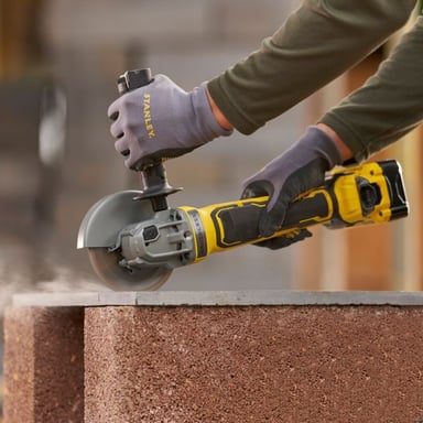 AMOLADORA ANGULAR 5' 20V FATMAX BARETOOL STANLEY SBG700 - 4