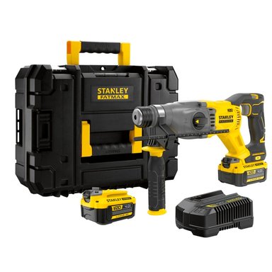 ROTOMARTILLO PLUS 20V STANLEY FATMAX 2.0J + 2 BAT SBH900M2K - 1