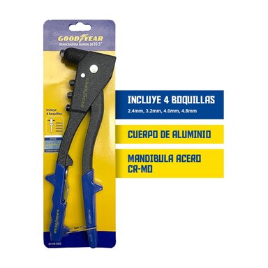 REMACHADORA GOODYEAR GY-HR-5002 MANUAL ALUMINIO 10.5'