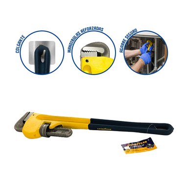 LLAVE DE TUBO STILSON GOODYEAR 8'