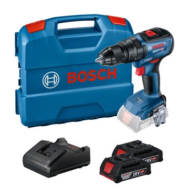 SET DE HERRAMIENTAS BOSCH TALADRO PERCUTOR GSB 18V-50 BRUSHLESS + MALETA