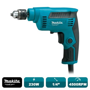 TALADRO MAKITA ROTACION M6501B 230 WATTS MT 1/4' V.V.R - 2