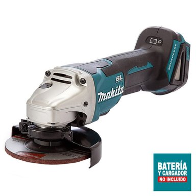 AMOLADORA MAKITA DGA458Z 18V BL 4 1/2” VARIABLE (BARETOOL)