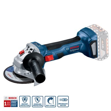 ESMERIL AMOLADORA BOSCH GWS 180 LI 220-240 V 5' SIN BATERÍA - 1