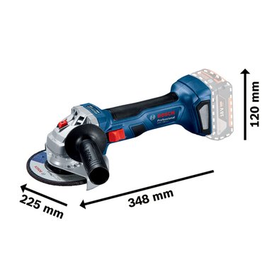 ESMERIL AMOLADORA BOSCH GWS 180 LI 220-240 V 5' SIN BATERÍA - 3