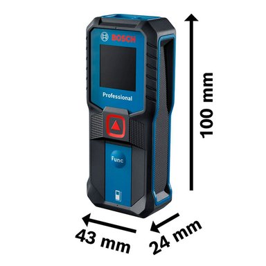 TELÉMETRO MEDIDOR LÁSE BOSCH GLM 30-23 R DE DISTANCIA - 4