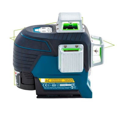 NIVEL LÁSER BOSCH GLL 3-80CG VERDE GLL 3-80 CG 360 BLUETOOTH + RECEPTOR - 3