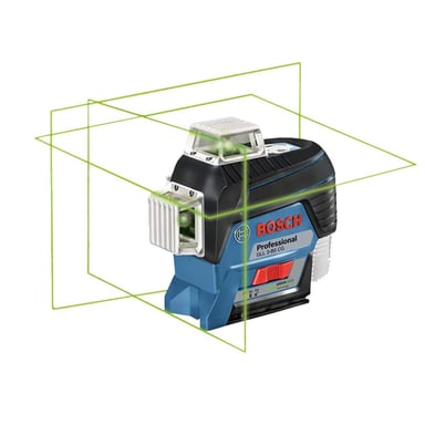 NIVEL LÁSER BOSCH GLL 3-80CG VERDE GLL 3-80 CG 360 BLUETOOTH + RECEPTOR - 6